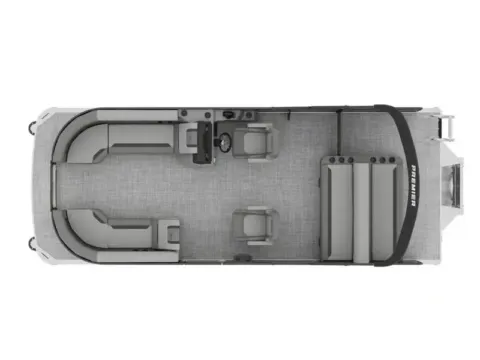 Gray 2026 PREMIER SUNSCAPE 220 RL PTX TRIPLE 200HP BUNK TRAILER for sale in Fargo, ND