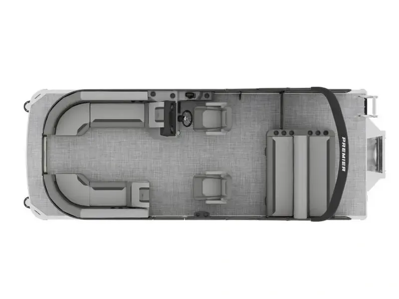 Gray 2026 PREMIER SUNSCAPE 220 RL PTX TRIPLE 200HP BUNK TRAILER for sale in Fargo, ND