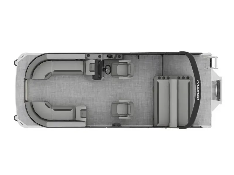 Black 2026 PREMIER SUNSCAPE 220 RL PTX TRIPLE 200HP BUNK TRAILER for sale in Fargo, ND