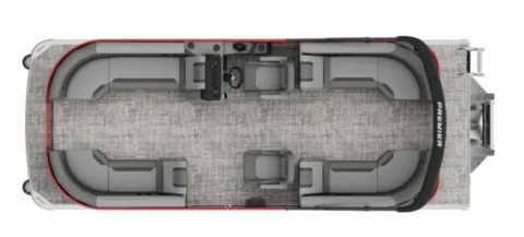Photos of 2026 PREMIER SUNSCAPE 220 RF 115HP BUNK TRAILER for sale in Fargo, ND at McLaughlin's RV and Marine