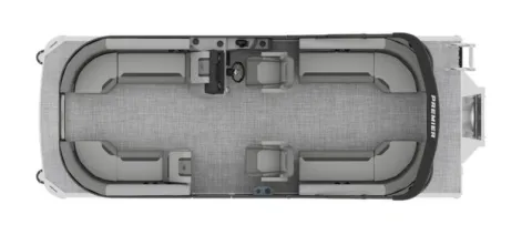 Photos of 2026 PREMIER SUNSCAPE 220 RF PTX TRIPLE 200HP BUNK TRAILER for sale in Fargo, ND at McLaughlin's RV and Marine