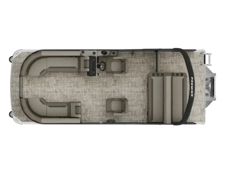 Black 2026 PREMIER SUNSCAPE 220 RL PTX TRIPLE 200HP BUNK TRAILER for sale in Fargo, ND