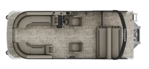 Photos of 2026 PREMIER SUNSCAPE 220 RL PTX TRIPLE 200HP BUNK TRAILER for sale in Fargo, ND at McLaughlin's RV and Marine