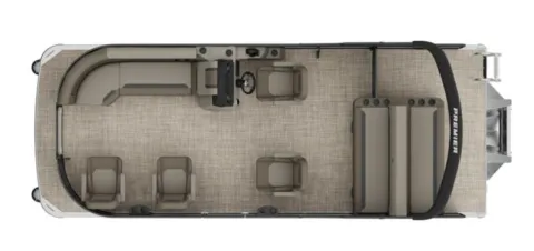 Photos of 2026 PREMIER SUNSCAPE 220 RL 150HP BUNK TRAILER for sale in Fargo, ND at McLaughlin's RV and Marine