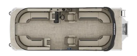 Photos of 2026 PREMIER SUNSCAPE 220 RF 150HP BUNK TRAILER for sale in Fargo, ND at McLaughlin's RV and Marine