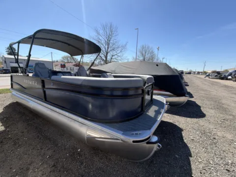 Blue 2026 PREMIER SUNSCAPE 220 RL 115HP BUNK TRAILER for sale in Fargo, ND