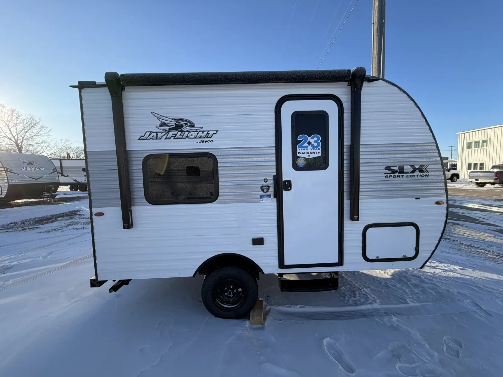 Photos of 2026 JAYCO JAY FLIGHT SLX 130BH for sale in Fargo, ND at McLaughlin's RV and Marine - Fargo