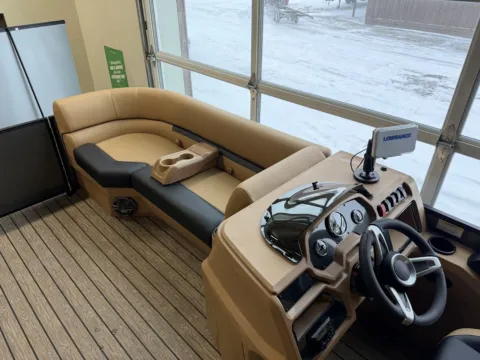 Photos of 2026 GODFREY SWEETWATER EXPERIENCE 2286 SBX 115HP BUNK TRAILER for sale in Fargo, ND at McLaughlin's RV and Marine - Fargo