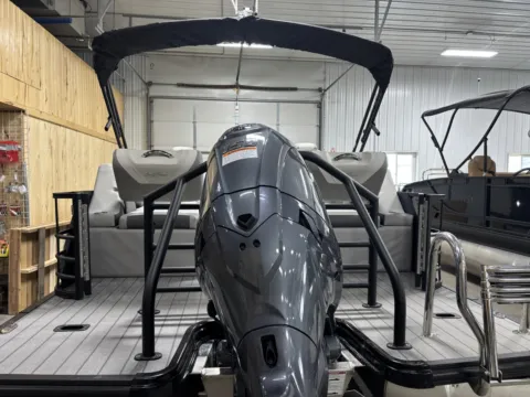 More photos of 2026 SUNCHASER ECLIPSE 23 LR DH 150HP BUNK TRAILER at McLaughlin's RV and Marine - Fargo, ND