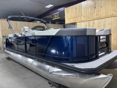 Photos of 2026 SUNCHASER ECLIPSE 23 LR DH 150HP BUNK TRAILER for sale in Fargo, ND at McLaughlin's RV and Marine - Fargo