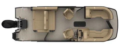 Another view of 2026 EVOTTI 500 SERIES 521 CS 200HP BUNK TRAILER for sale in Fargo, ND at McLaughlin's RV and Marine - Fargo