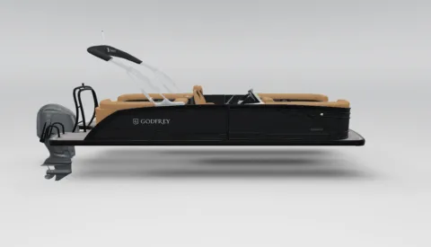 Photos of 2026 GODFREY MONACO 235 SBC TRIPLE 200HP BUNK TRAILER for sale in Fargo, ND at McLaughlin's RV and Marine - Fargo