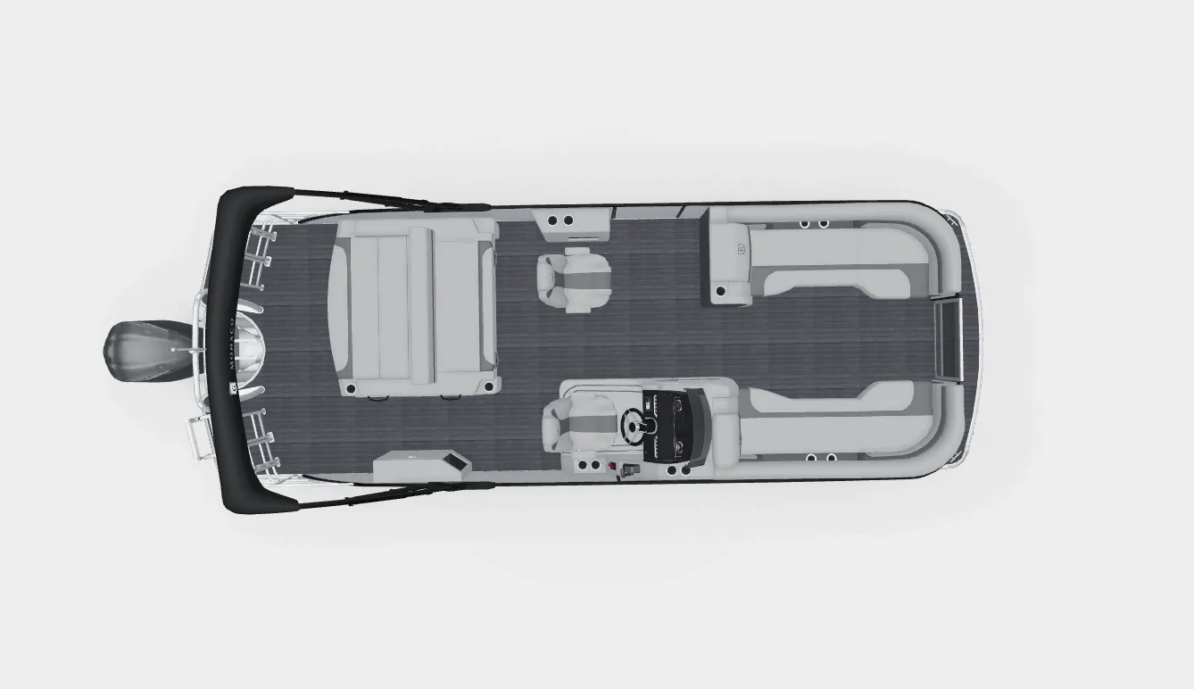 Silver 2026 GODFREY MONACO 235 SFLC TRIPLE 200HP BUNK TRAILER for sale in Fargo, ND