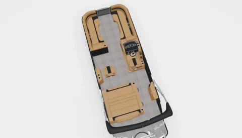 Another view of 2026 GODFREY MONACO 235 SFLC 150HP BUNK TRAILER for sale in Fargo, ND at McLaughlin's RV and Marine - Fargo