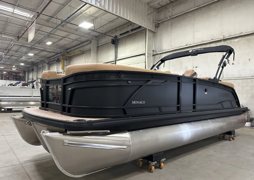 Black 2026 GODFREY MONACO 235 SBC TRIPLE 200HP BUNK TRAILER for sale in Fargo, ND