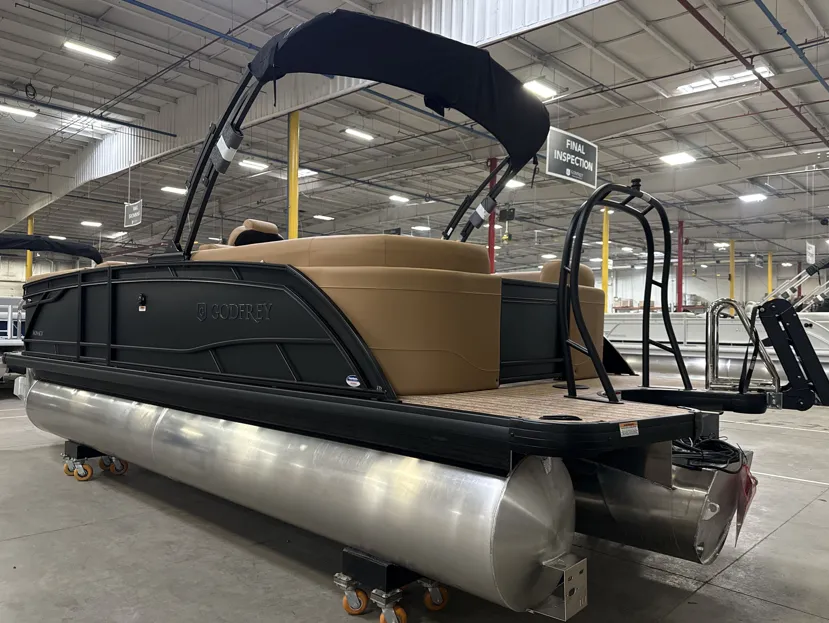 More photos of 2026 GODFREY MONACO 235 SBC TRIPLE 200HP BUNK TRAILER at McLaughlin's RV and Marine - Fargo, ND