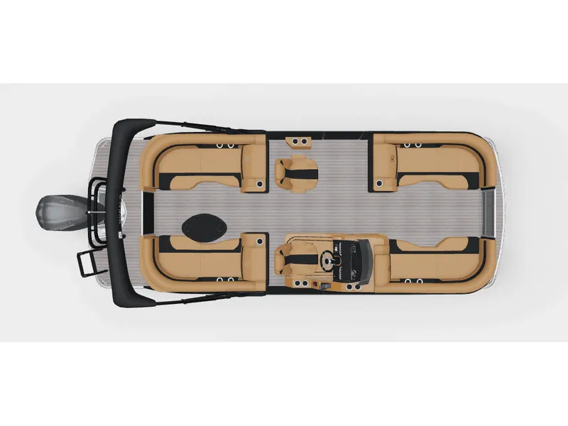 Black 2026 GODFREY MONACO 235 SBC TRIPLE 200HP BUNK TRAILER for sale in Fargo, ND