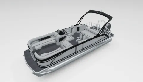 Another view of 2026 GODFREY MONACO 235 SFLC TRIPLE 200HP BUNK TRAILER for sale in Fargo, ND at McLaughlin's RV and Marine - Fargo