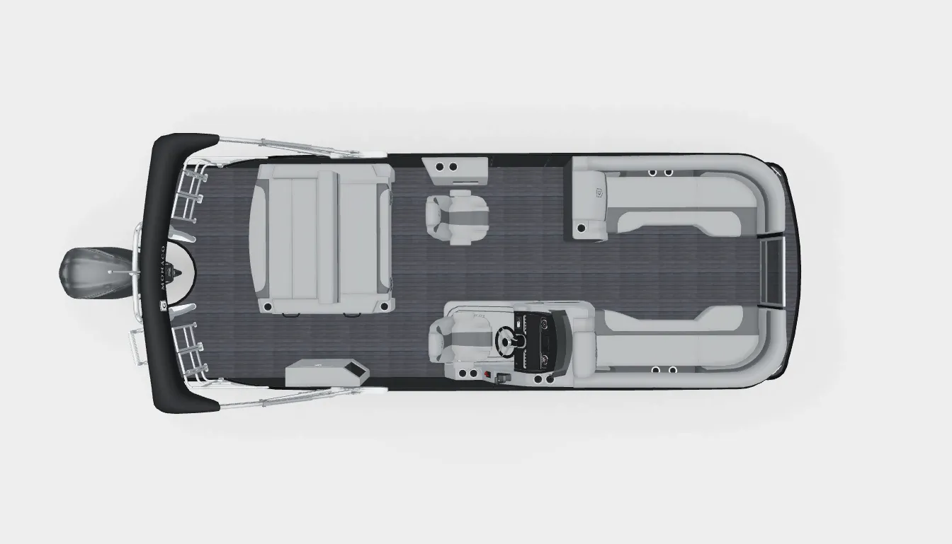 Black 2026 GODFREY MONACO 235 SFLC 150HP BUNK TRAILER for sale in Fargo, ND