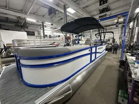 More photos of 2026 PREMIER SUNSCAPE 220 RF 115HP BUNK TRAILER at McLaughlin's RV and Marine - Fargo, ND