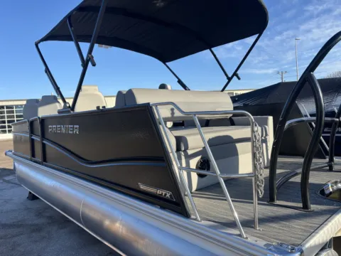 Another view of 2026 PREMIER SUNSATION 230 RL PTX TRIPLE 200HP BUNK TRAILER for sale in Fargo, ND at McLaughlin's RV and Marine - Fargo