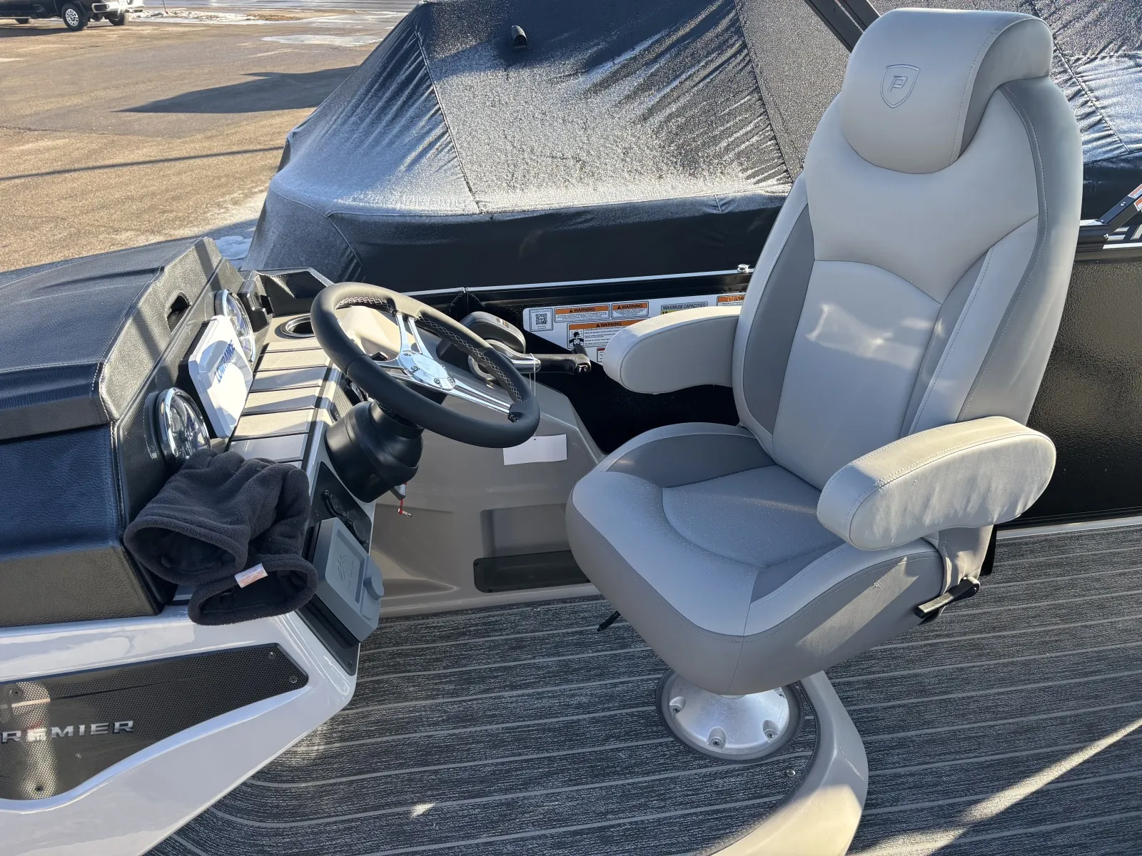 More photos of 2026 PREMIER SUNSATION 230 RL PTX TRIPLE 200HP BUNK TRAILER at McLaughlin's RV and Marine - Fargo, ND