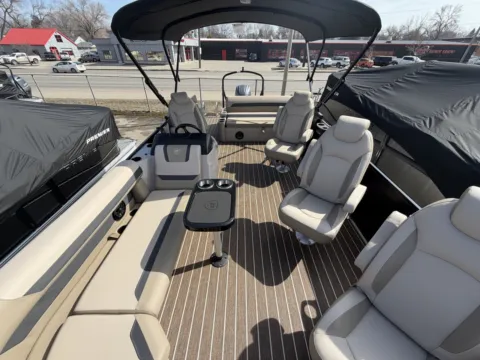 Black 2026 PREMIER SUNSCAPE 220 RL 150HP BUNK TRAILER for sale in Fargo, ND