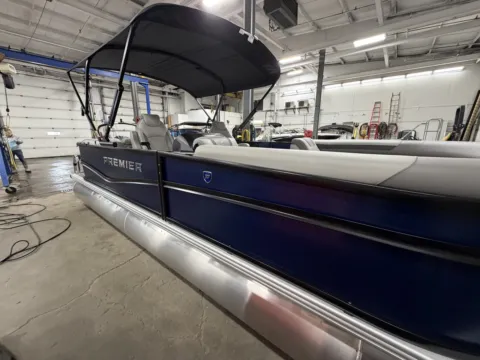 More photos of 2026 PREMIER SUNSCAPE 220 RF 115HP BUNK TRAILER at McLaughlin's RV and Marine - Fargo, ND