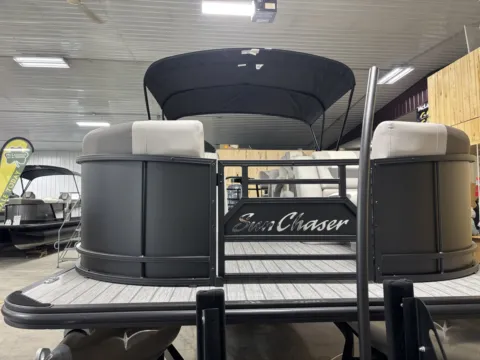 More photos of 2026 SUNCHASER ECLIPSE 23 LR DH 150HP BUNK TRAILER at McLaughlin's RV and Marine - Fargo, ND