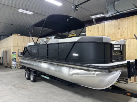 Another view of 2026 SUNCHASER ECLIPSE 23 LR DH 150HP BUNK TRAILER for sale in Fargo, ND at McLaughlin's RV and Marine - Fargo