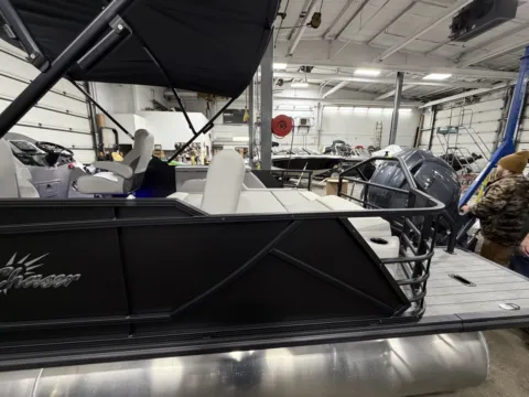 More photos of 2026 SUNCHASER ECLIPSE 23 SB DH 150HP BUNK TRAILER at McLaughlin's RV and Marine - Fargo, ND