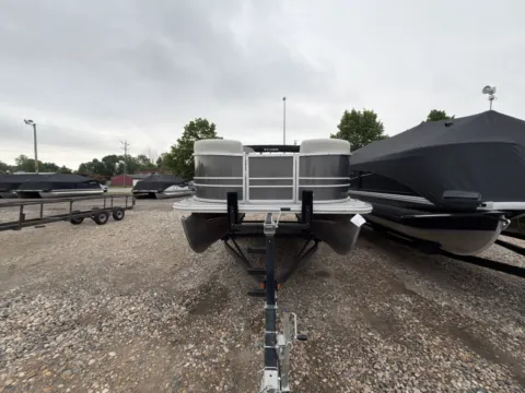 Another view of 2022 SYLVAN MIRAGE 820 CRUISE 40HP BUNK TRAILER for sale in Fargo, ND at McLaughlin's RV and Marine - Fargo