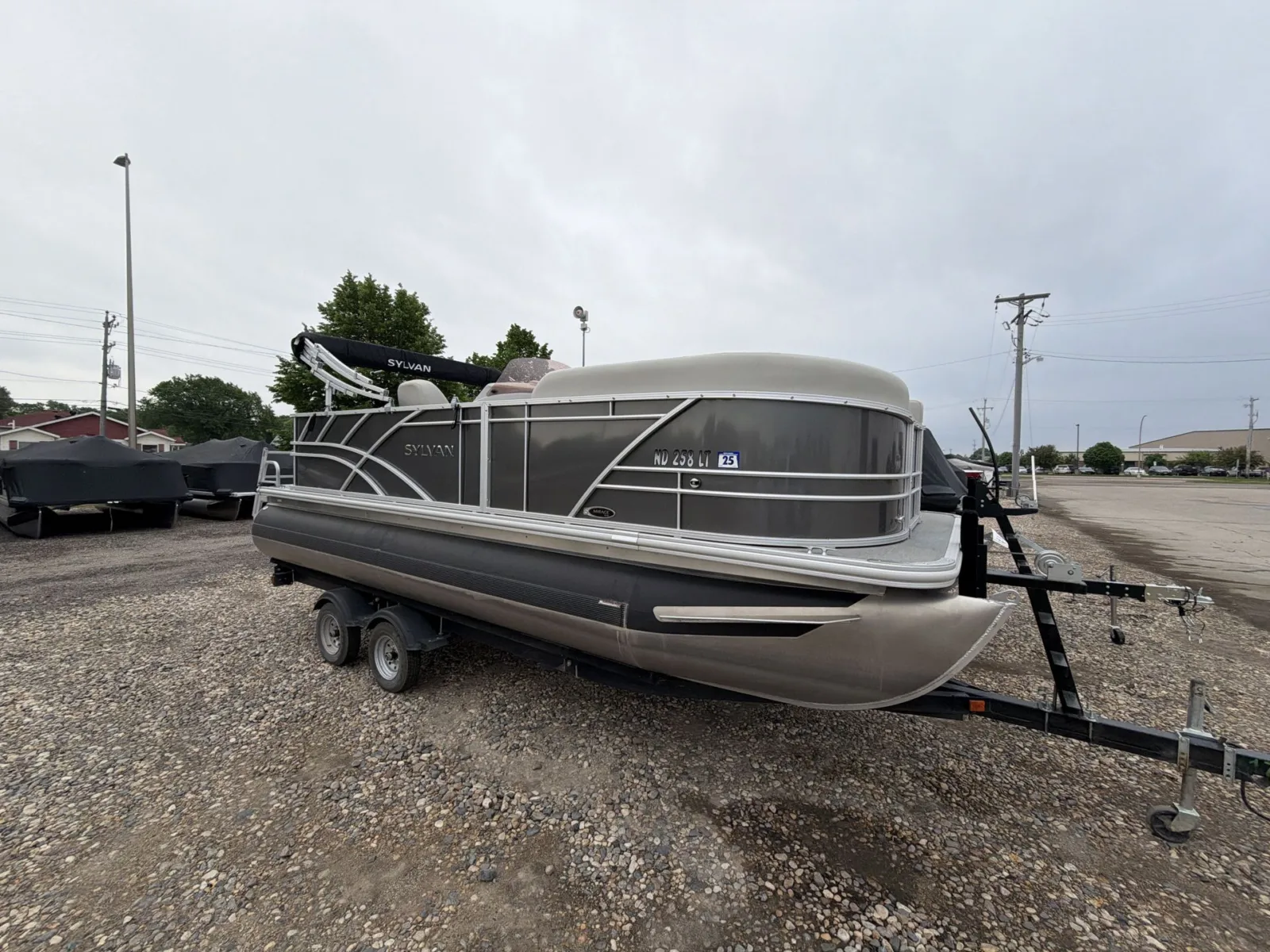 Unknown 2022 SYLVAN MIRAGE 820 CRUISE 40HP BUNK TRAILER for sale in Fargo, ND