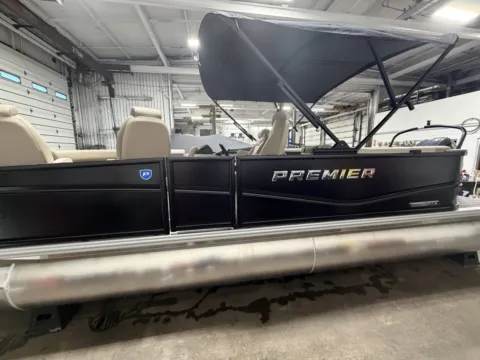More photos of 2026 PREMIER SUNSCAPE 220 RF PTX TRIPLE 200HP BUNK TRAILER at McLaughlin's RV and Marine - Fargo, ND
