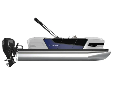 Blue 2026 SYLVAN R SERIES R-22 PARTY FISH 115HP BUNK TRAILER for sale in Fargo, ND