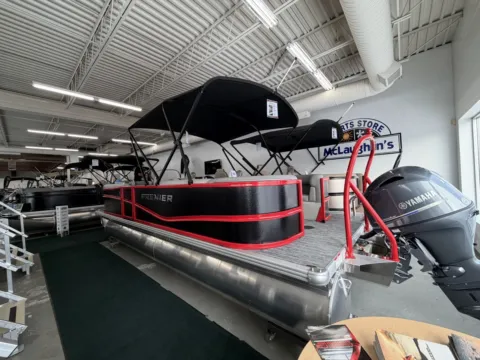 Another view of 2026 PREMIER SUNSCAPE 220 RF 115HP BUNK TRAILER for sale in Fargo, ND at McLaughlin's RV and Marine - Fargo