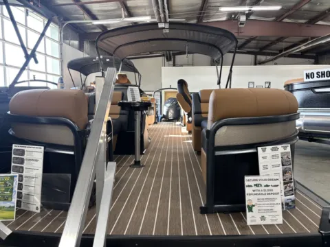 Another view of 2026 PREMIER SUNSATION 230 RF 150HP BUNK TRAILER for sale in Fargo, ND at McLaughlin's RV and Marine - Fargo