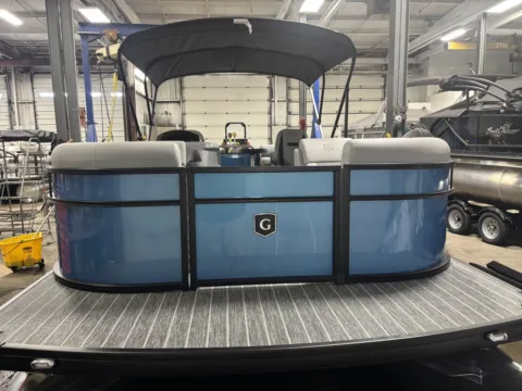 Another view of 2026 GODFREY SWEETWATER EXPERIENCE 2286 SBX 115HP BUNK TRAILER for sale in Fargo, ND at McLaughlin's RV and Marine - Fargo