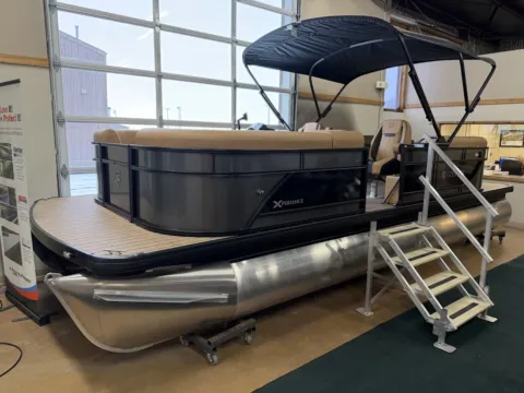 Photos of 2026 GODFREY SWEETWATER EXPERIENCE 2286 SBX 150HP BUNK TRAILER for sale in Fargo, ND at McLaughlin's RV and Marine - Fargo