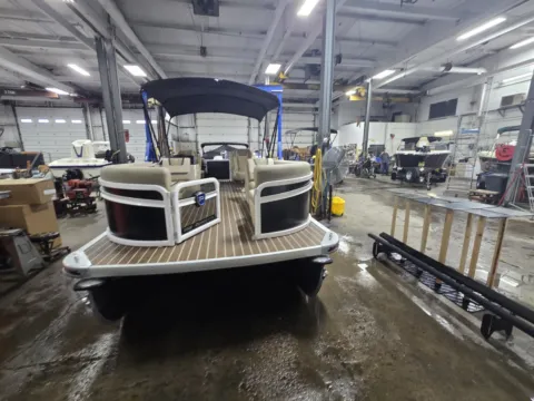 Another view of 2026 PREMIER SUNSCAPE 200 RF 90HP BUNK TRAILER for sale in Fargo, ND at McLaughlin's RV and Marine - Fargo