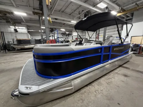 Another view of 2026 PREMIER SUNSCAPE 220 RF 115HP BUNK TRAILER for sale in Fargo, ND at McLaughlin's RV and Marine - Fargo