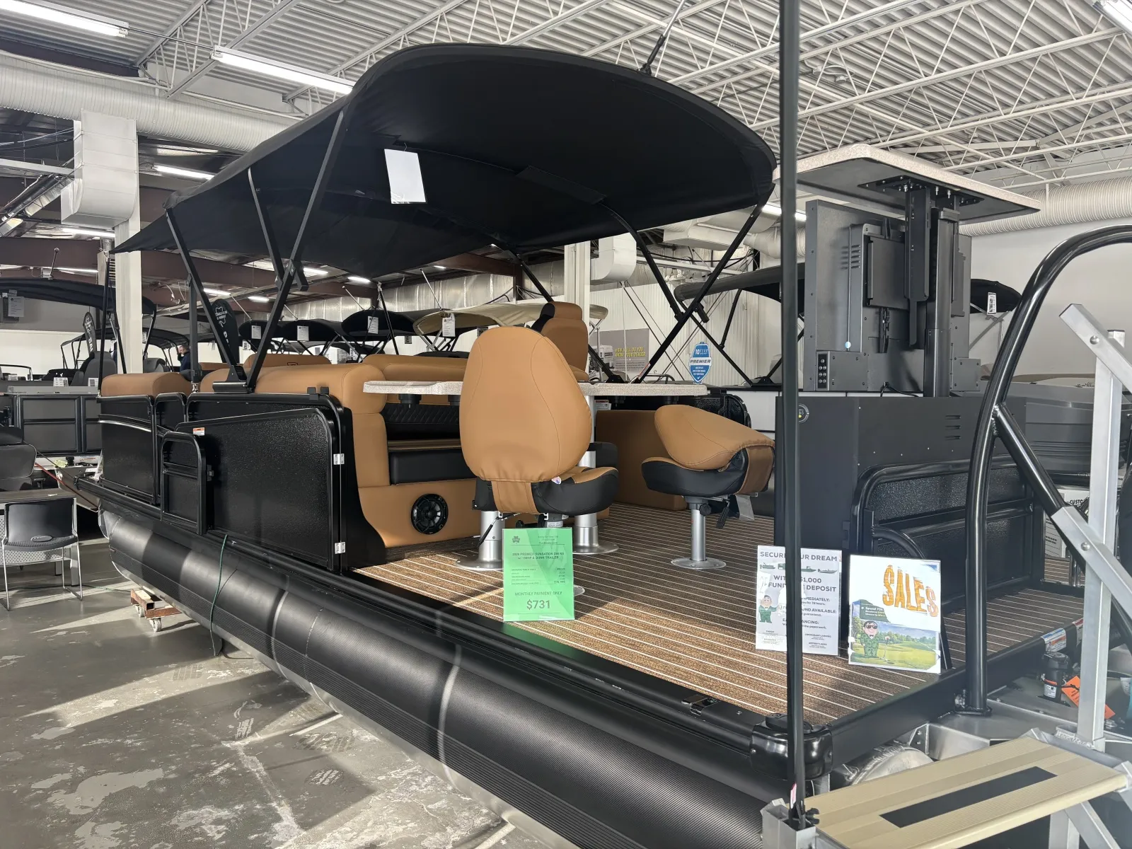 Photos of 2026 PREMIER SUNSATION 230 RS 150HP BUNK TRAILER for sale in Fargo, ND at McLaughlin's RV and Marine - Fargo