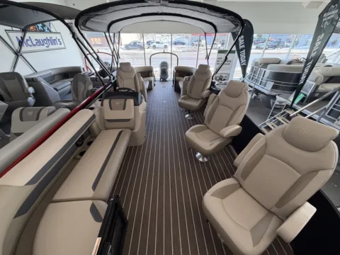 Black 2026 PREMIER SUNSCAPE 220 RF 115HP BUNK TRAILER for sale in Fargo, ND