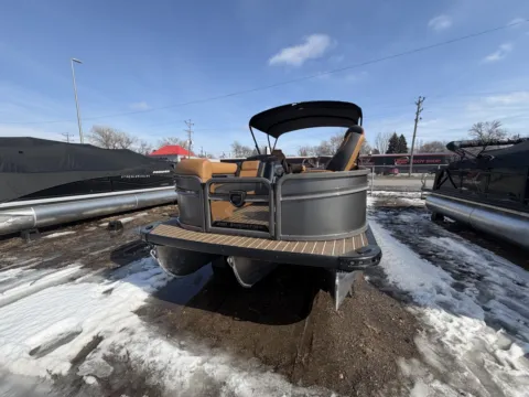 Another view of 2026 PREMIER SUNSATION 230 RF PTX TRIPLE 200HP BUNK TRAILER for sale in Fargo, ND at McLaughlin's RV and Marine - Fargo