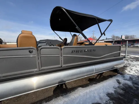 More photos of 2026 PREMIER SUNSATION 230 RF PTX TRIPLE 200HP BUNK TRAILER at McLaughlin's RV and Marine - Fargo, ND