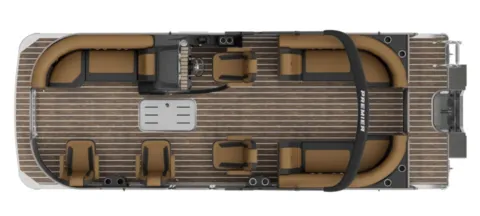 Gray 2026 PREMIER SUNSATION 230 RF PTX TRIPLE 200HP BUNK TRAILER for sale in Fargo, ND