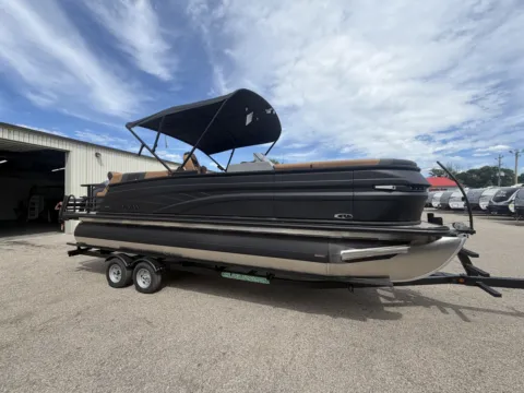Photos of 2026 SYLVAN L-SERIES L-3 LZ DH TRIPLE 200HP BUNK TRAILER for sale in Fargo, ND at McLaughlin's RV and Marine - Fargo