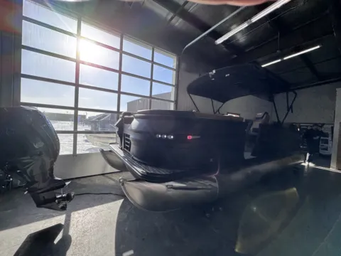 Another view of 2026 SYLVAN L-SERIES L-3 LZ DH TRIPLE 200HP BUNK TRAILER for sale in Fargo, ND at McLaughlin's RV and Marine - Fargo