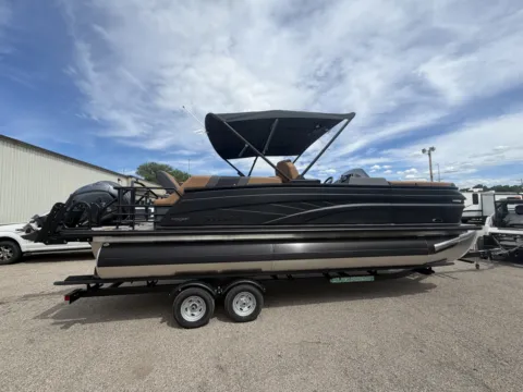 Another view of 2026 SYLVAN L-SERIES L-3 LZ DH TRIPLE 200HP BUNK TRAILER for sale in Fargo, ND at McLaughlin's RV and Marine - Fargo