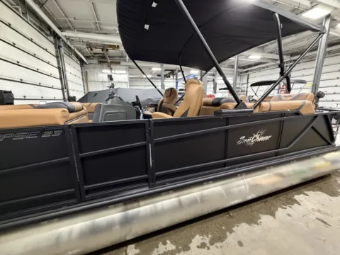 More photos of 2026 SUNCHASER ECLIPSE 23 LR DH 150HP BUNK TRAILER at McLaughlin's RV and Marine - Fargo, ND